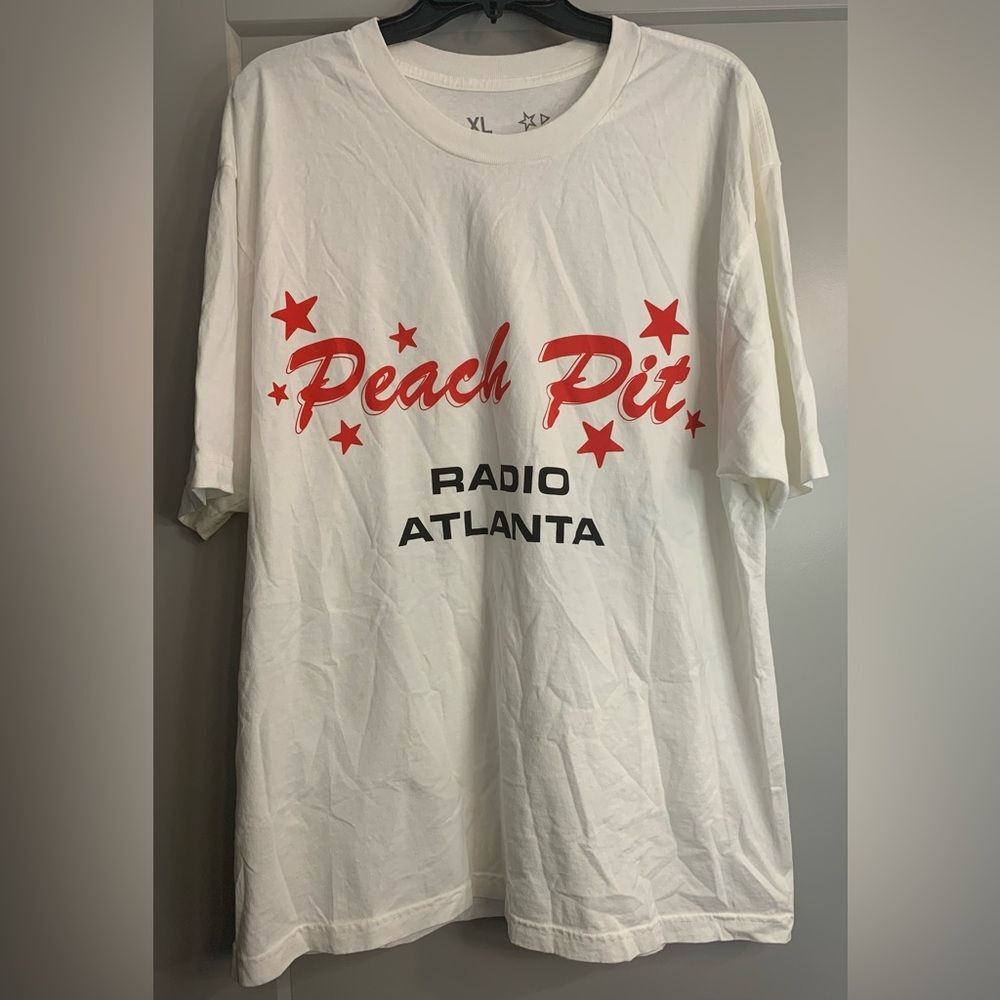 Beyonce Peach Pit Atlanta Exclusive Cowboy Carter Tour T-Shirt XL 100% Cotton